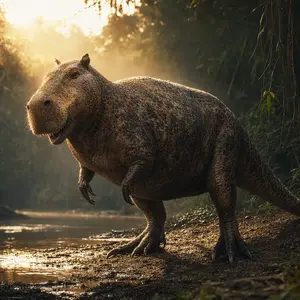 Capybara + Tyrannosaurus rex